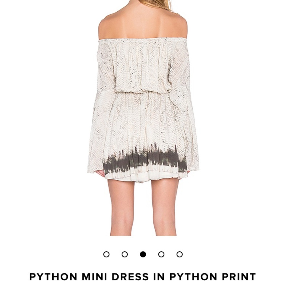 The Jetset Diaries Python Mini Dress - Picture 3 of 7